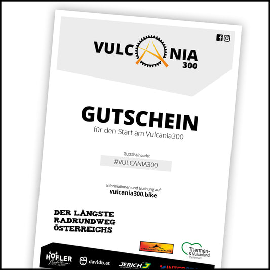 Vulcania300 GUTSCHEIN - Startkarte + Trophäe