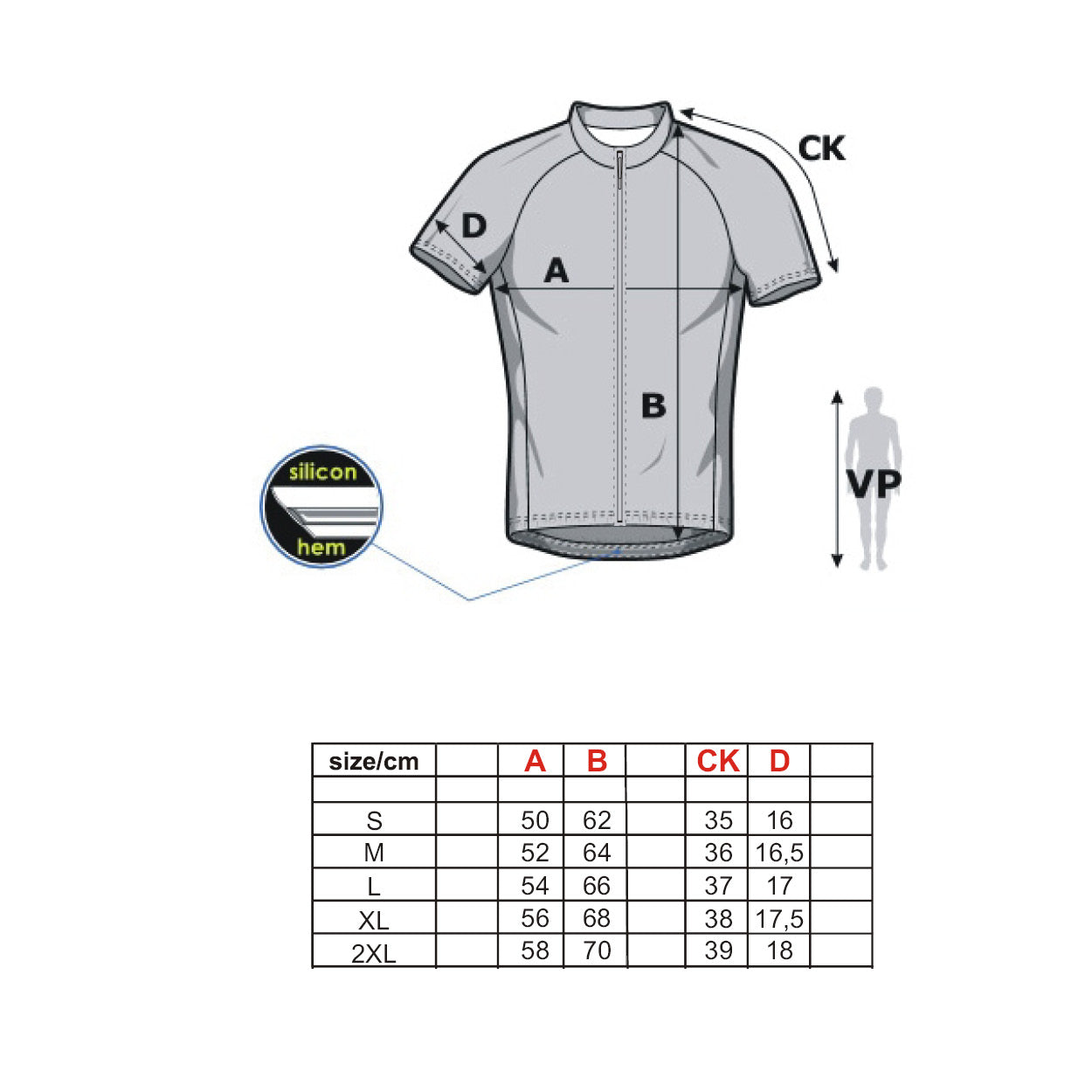 Vulcania300 Rad-Trikot
